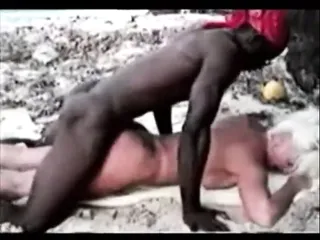 jamaica beach - blonde tourist has a super fuck 