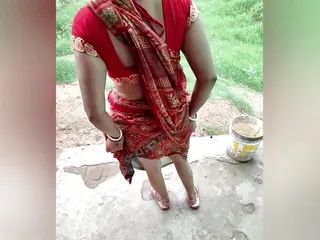 Village bhabhi cheating sex with her neighbour devar 