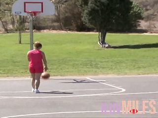 After Basketball, A Small Tits Teen Gets Fucked With A Facial