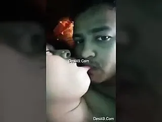 Desi Couple Fucking and recording it with her mobile
