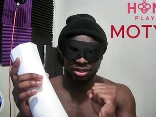 Intense Orgasm of Mortyblack with &quot;sky&quot; From Honey Play Box the Best Sextoy Review in the World