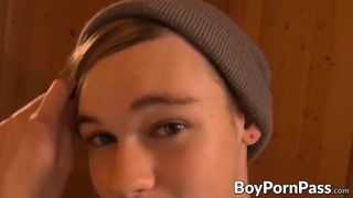 Horny twink Skyler has insatiable hunger for sexual acts