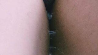 Girl reveals her dripping wet pussy and gives it a spank!