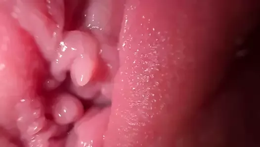 Close up vag spreading and messy talk