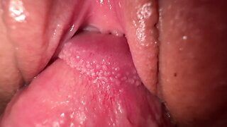 I fucked my teen stepsister – dirty pussy and close-up cumshot inside