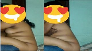 Today Exclusive- Horny Tamil Wife Strip her C...