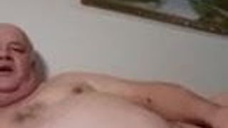 Old man Cums on Webcam