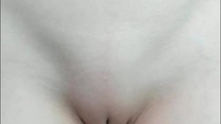Sweet shaved cunt for licking, close-up, amateur