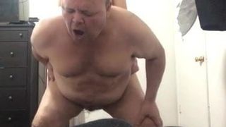 Daddy fucked by young slim boy