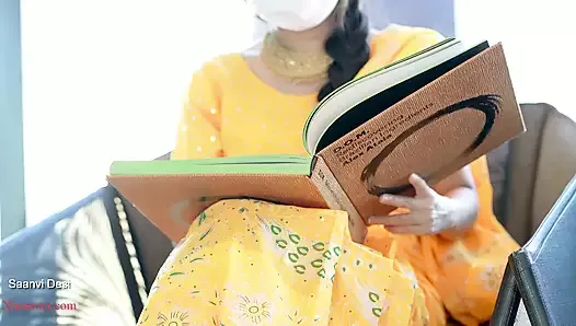 Индийскую учительницу-студентку впервые трахнул ее студент