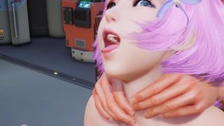 3D Hentai : Boosty Girl Hardcore Anal Sex With Ahegao Face