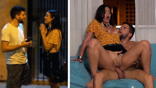 Submissive Brazilian Babe Fucks A Stranger On A Sofa