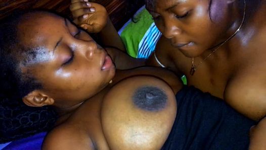 Amateur African Lesbians Fooling Around