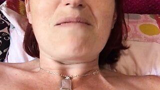 POV Mature redhead having a wank in the natural unedited raw way in which you love