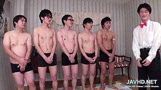 Японский групповой секс HD, подборка, том 28