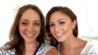 Ariana Marie and Remy LaCroix at Sextape Lesbians