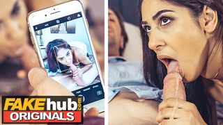 FAKEhub - Indian Desi hot wife MILF filmed taking cheating husband's thick cock in her hairy pussy by cuckold