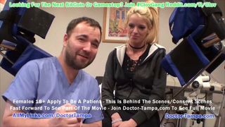 $CLOV – BUSTY Blond Bella Ink Gets Gyno Exam From Doctor Tampa