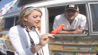 Lexi Belle – teenage blonde gets fucked by the ice cream man