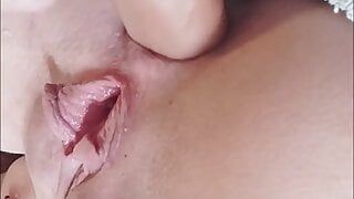 dildo and kinder white in my ass my pussy and my mouth after