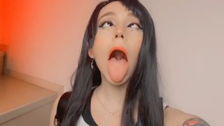 Hot Ahegao compilation with AliceBong