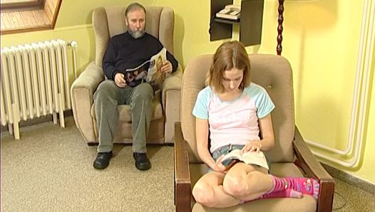 Grandfather seduces his granddaughter's girlfriend