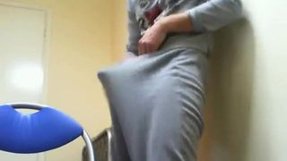 Guy from Belgium with a big dick jerk off
