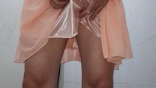 Mini Chiffon Dress With Silk Lining Get Messy