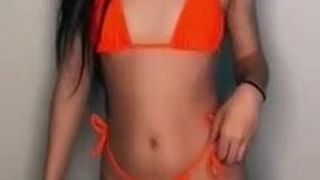 Annaliza Guzman's Hot Nut Catching Bikini Body