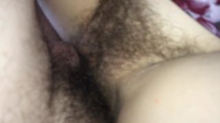 Slut wife Claire fucked by friend in her hairy pussy