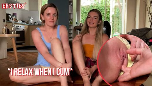 Ersties - Lesbian Babe Gets Her Friend Dripping Wet