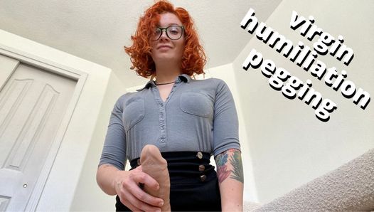 virgin humiliation and pegging from futa coworker - full video on Veggiebabyy Manyvids