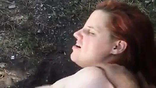Fat Hungarian Porn - A Fat Redhead Hungarian Girl Fucked in the Forest: Porn ec | xHamster