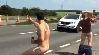 NAKED HITCHHIKERS ATTEMPT