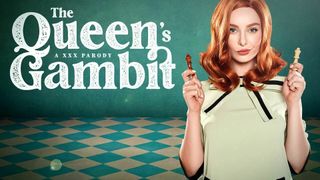 Beth Harmon del gambito de la reina jugando al ajedrez contigo vr