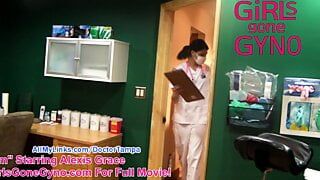 Naked Behind The Scenes From Alexis Grace, A Stimulating Exam, Failed Scene, Camera Fails, Watch Film At GirlsGoneGyno.c