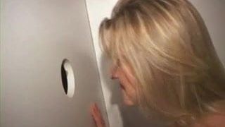 Naughty Nurse Fucking Perverts Gets a Creampie in the Gloryhole