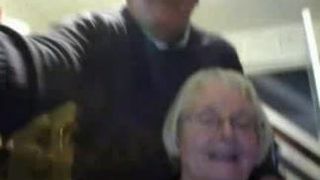 Older couple on webcam