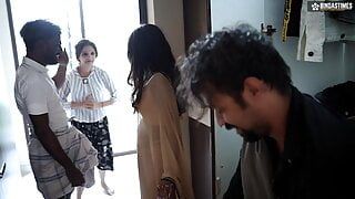 DESI INDIAN PORN STARS REAL CAT FIGHT BEHIND THE SCENES BTS TURNS INTO HARDCORE FUCK FULL MOVIE