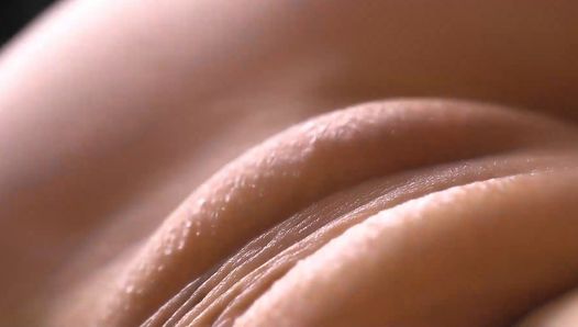 Filled the pussy with sperm and fucked her. Close-up cumshot