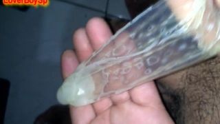 My friend had sex with his girlfriend. I took the condom