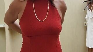Hottest MILF Ever - Cum to the dressing room with me