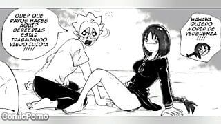 It hurts a lot to be a better threesome - Comic boru Sumi