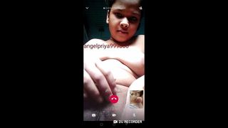 squirting on video call