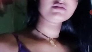 Beautiful girl masturbating, Indian video