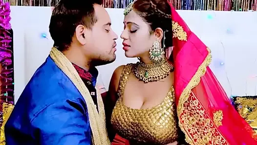Indian Husband Wife First Night Sex Suhag Rat Full Chudayi Hindi Clear Audio Full HD Patni Ki Pahli Bar Chudayi xHamster photo