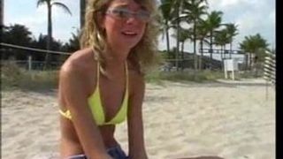 Beach Blonde would rather Fuck Than Bathe