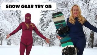 Snow gear try on haul with Michellexm