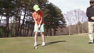 Golf milf players, when they miss holes they have to fuck their opponents husbands. Real Japanese Sex