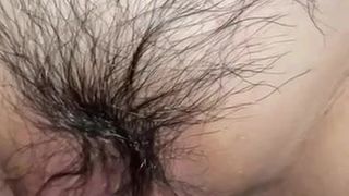 Hairy Asian Chinese pussy in Guangzhou